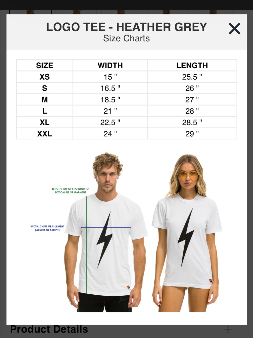 Aviator Nation Unisex Grey Logo Graphic Tee - Retro Stripe - Picture 3 of 4